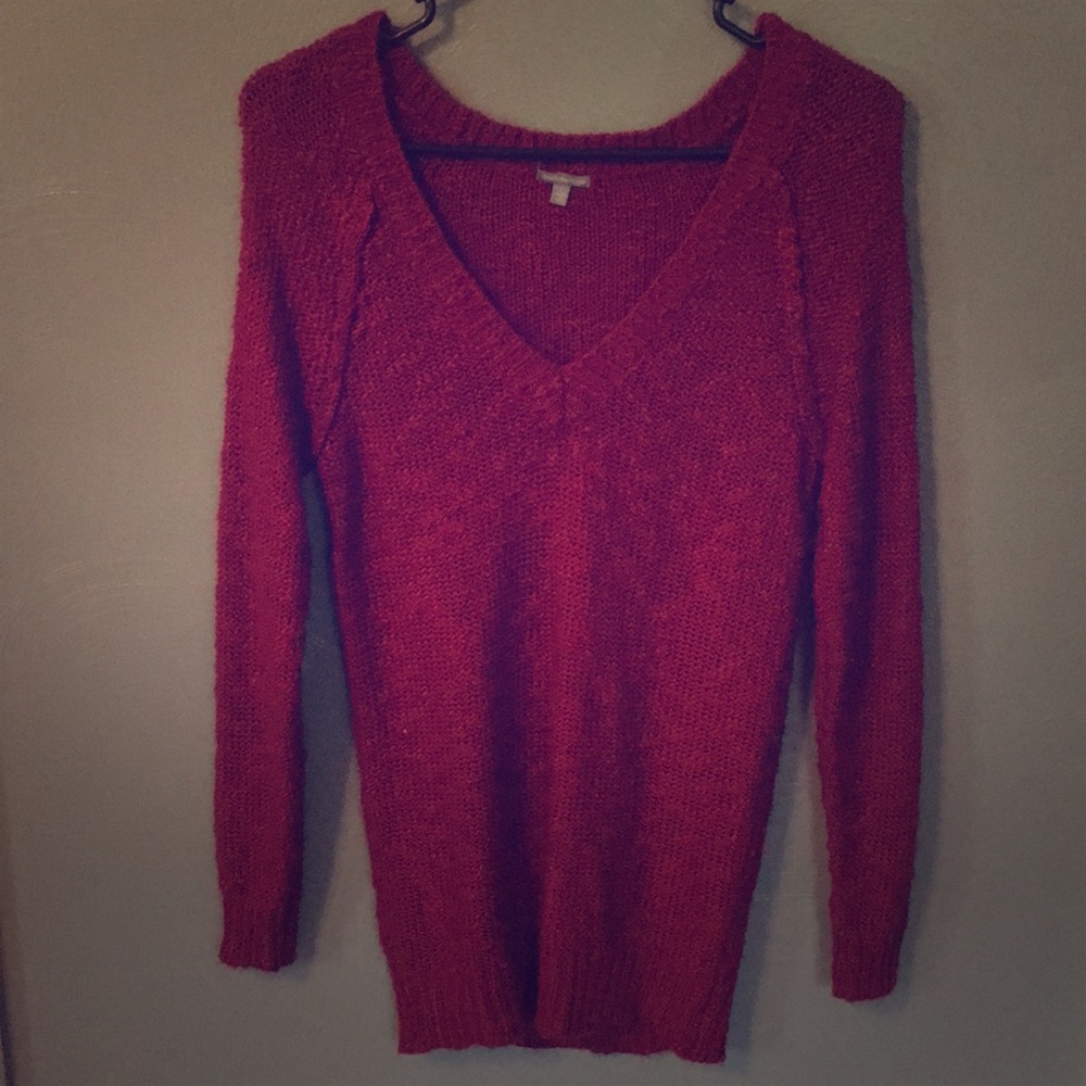 Red sweater